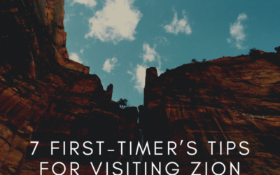 7 Zion National Park Tips for Your First Visit