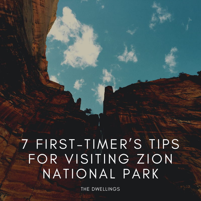 Zion National Park Visitor's Guide Poster